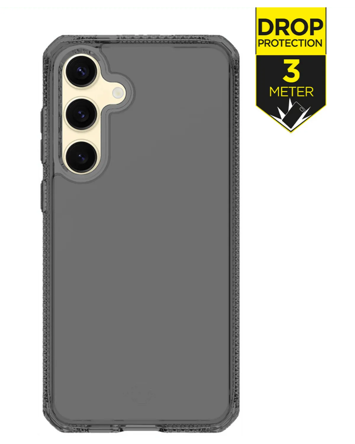 Itskins Spectrumclear_R Valbestendig Telefoonhoesje Samsung Galaxy S24 Fe 5G Smoke