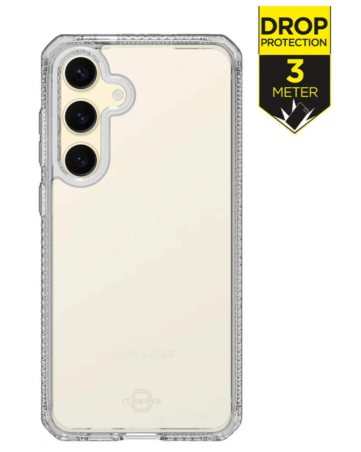 Itskins Spectrumclear_R Valbestendig Telefoonhoesje Samsung Galaxy S24 Fe 5G Transparant