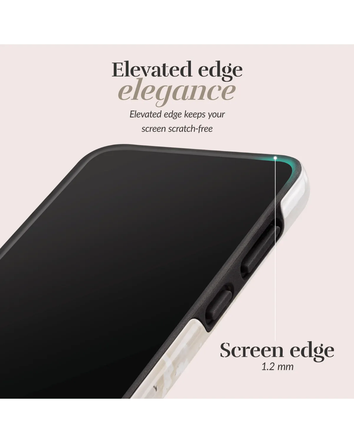 Mio By Mobilize Mio Gold Marble Magsafe Compatibel Telefoonhoesje Samsung A35 5G Zand Goud