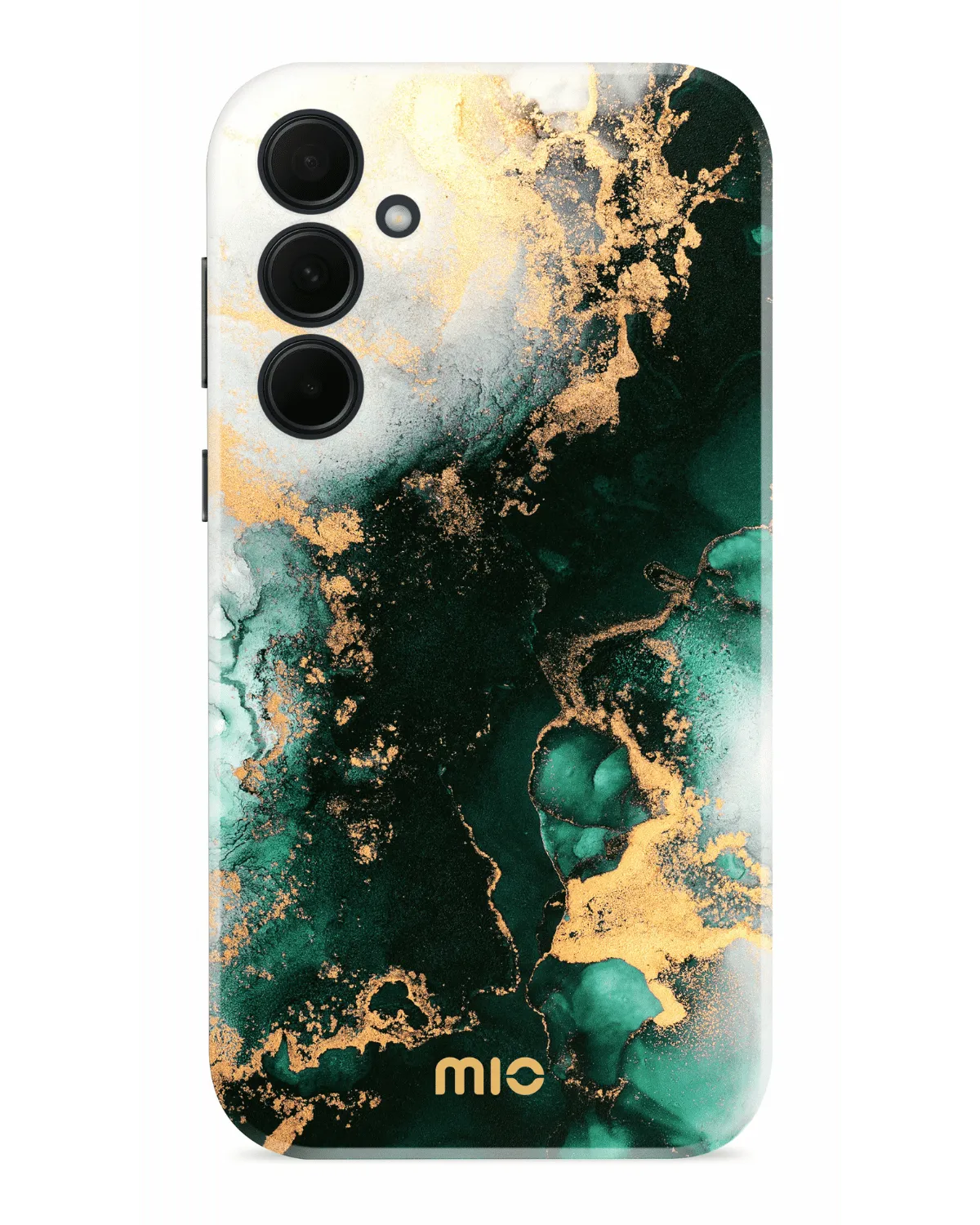 Mio By Mobilize Mio Green Marble Magsafe Compatibel Telefoonhoesje Samsung A35 5G Groen