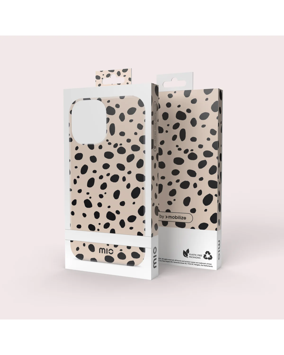 Mio By Mobilize Mio Spots Magsafe Compatibel Telefoonhoesje Samsung A25 5G Zwart Bruin