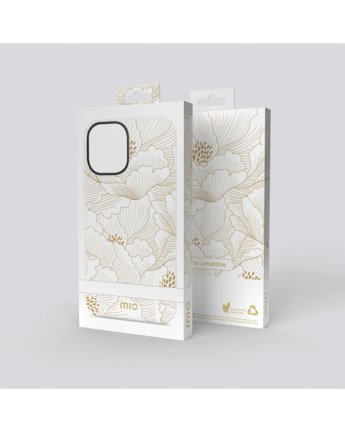 Mio By Mobilize Mio White Roses Magsafe Compatibel Telefoonhoesje Samsung A25 5G Wit