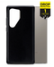 Matzwarte Mobilize Extreme Tough Case voor Samsung Galaxy S23 Ultra, met valbestendige bescherming tot 1 meter.