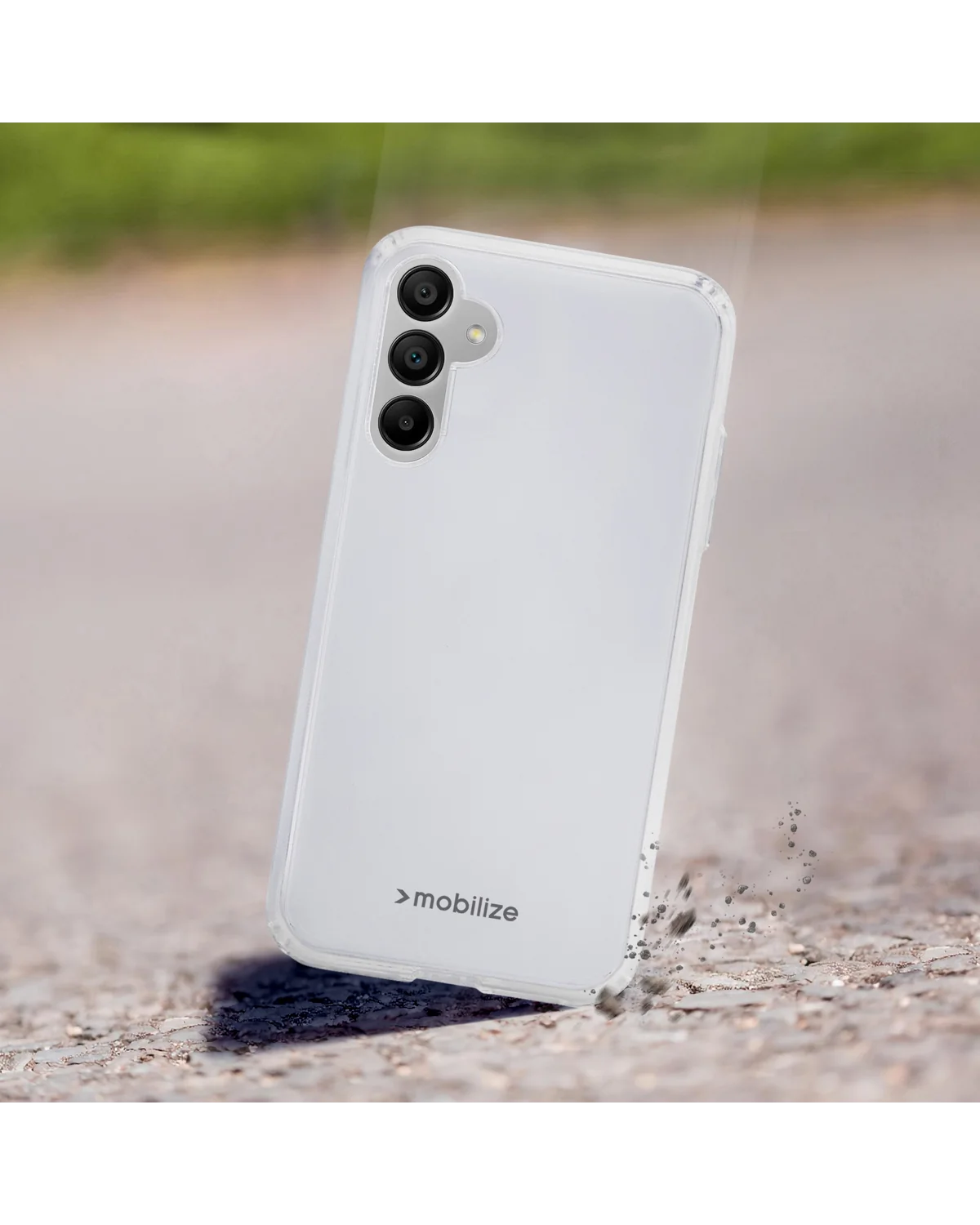 Mobilize Naked Protection Case Telefoonhoesje Samsung Galaxy A25 5G Transparant