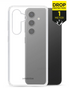 Transparant Mobilize Naked Protection hoesje voor Samsung Galaxy S24 FE 5G, met 1 meter valbescherming.
