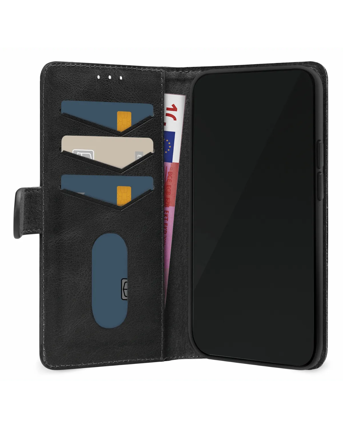 Mobilize Premium Gelly Wallet Book Case Telefoonhoesje Samsung Galaxy A35 5G Zwart