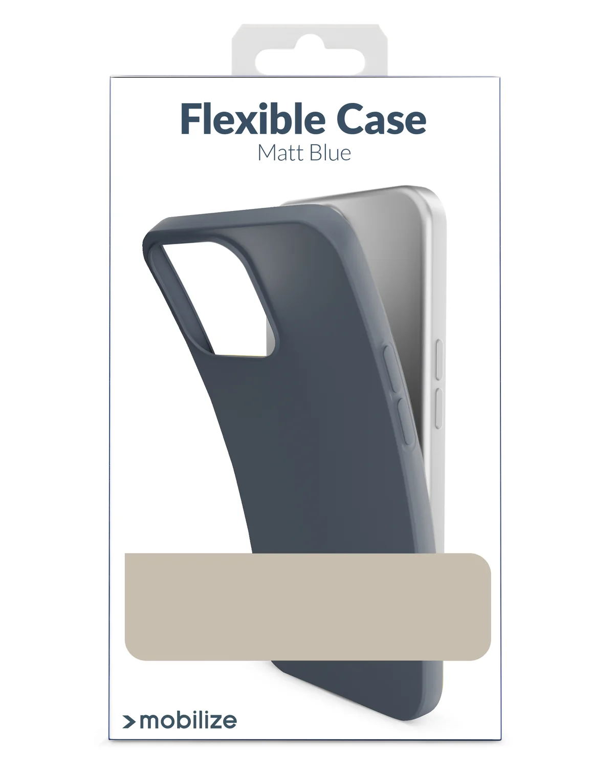 Mobilize Rubber Gelly Case Soft Telefoonhoesje Samsung-Galaxy A25 5G Mat Blauw