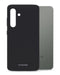 Mat zwart Mobilize Rubber Gelly Case voor Samsung Galaxy S24 Plus 5G, flexibel en schokbestendig.