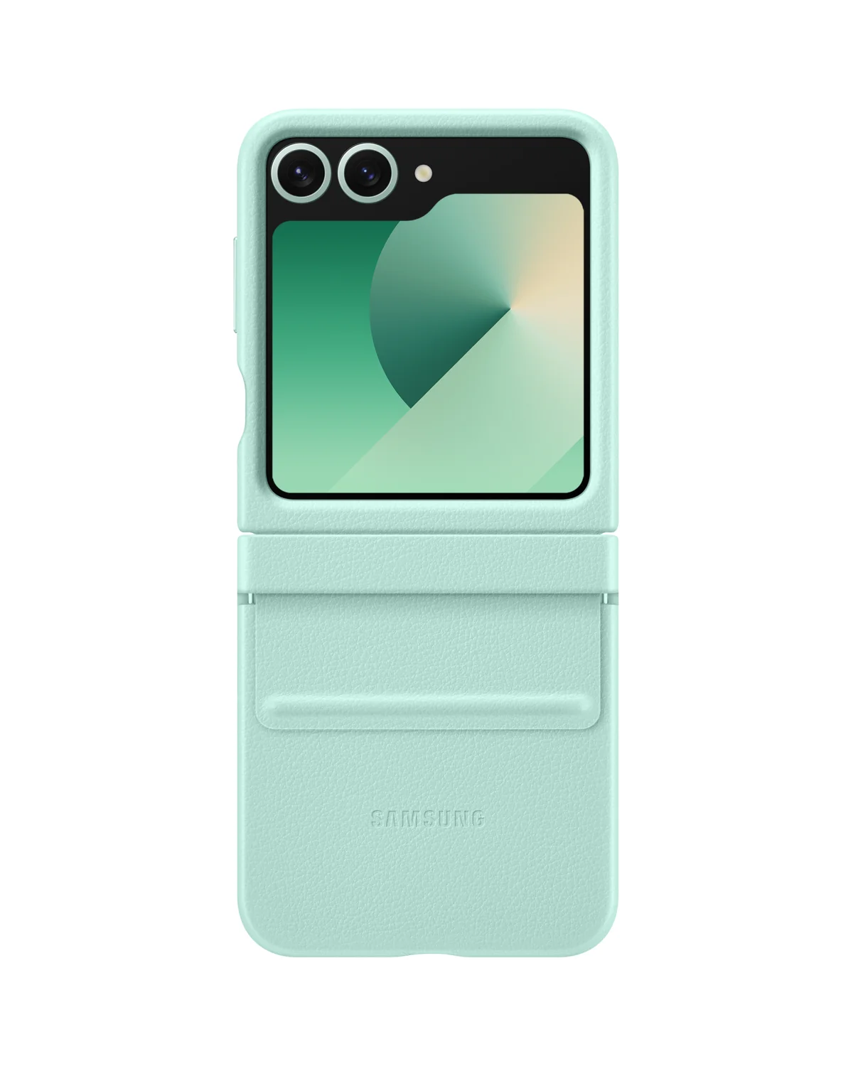 Samsung Ef-Vf741Pmegww Samsung Kindsuit Case Telefoonhoesje Galaxy Z Flip 6 Mintgroen