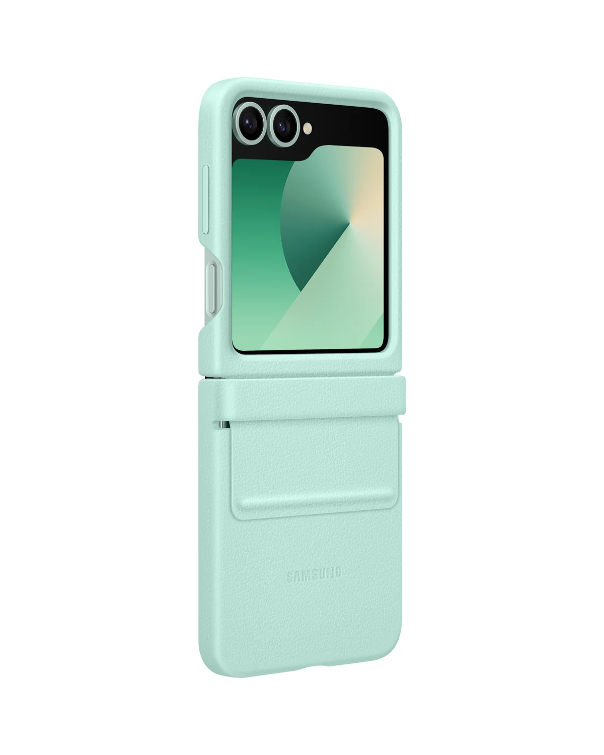 Samsung Ef-Vf741Pmegww Samsung Kindsuit Case Telefoonhoesje Galaxy Z Flip 6 Mintgroen