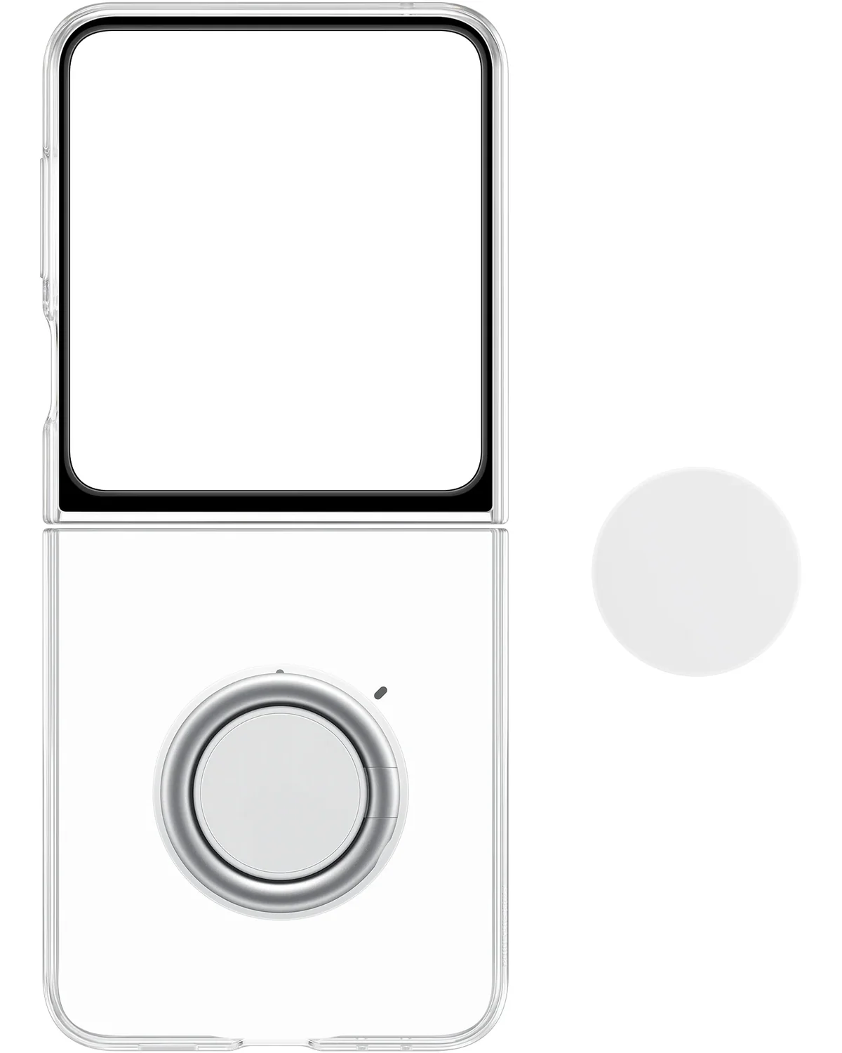 Samsung Ef-Xf73Kktegww Samsung Starter Pack Telefoonhoesje Galaxy Z Flip 5 Transparant