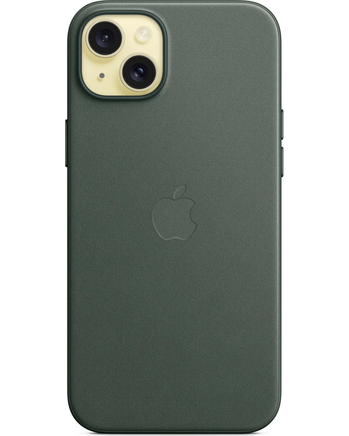 Apple FineWoven MagSafe Hoesje – Apple iPhone 15 Plus – Evergreen