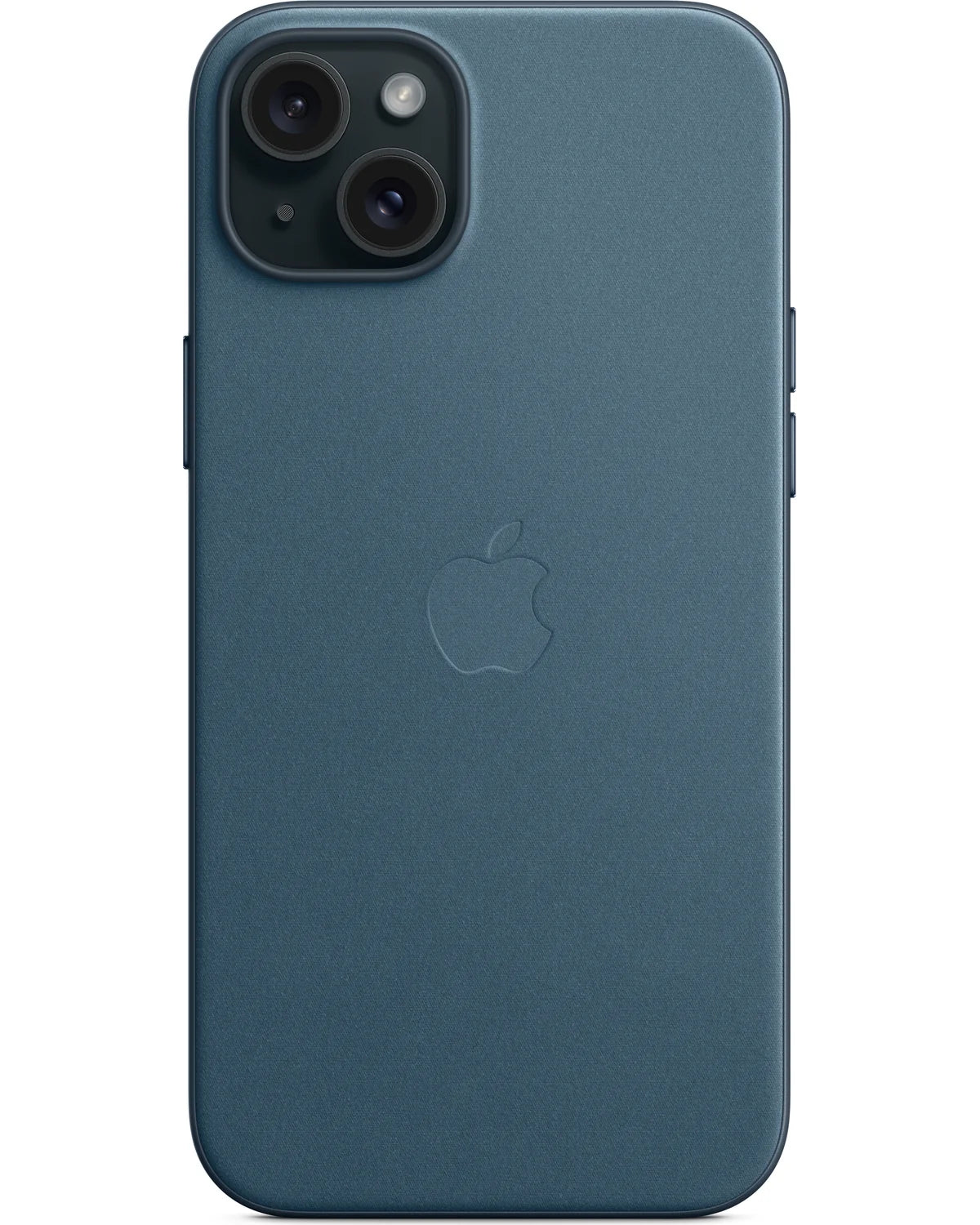 Apple FineWoven MagSafe Hoesje – Apple iPhone 15 Plus – Pacific Blue