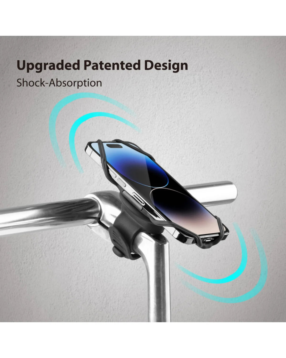 Bone Bike Tie Connect Kit 2 Telefoonhouder voor Fiets – Zwart