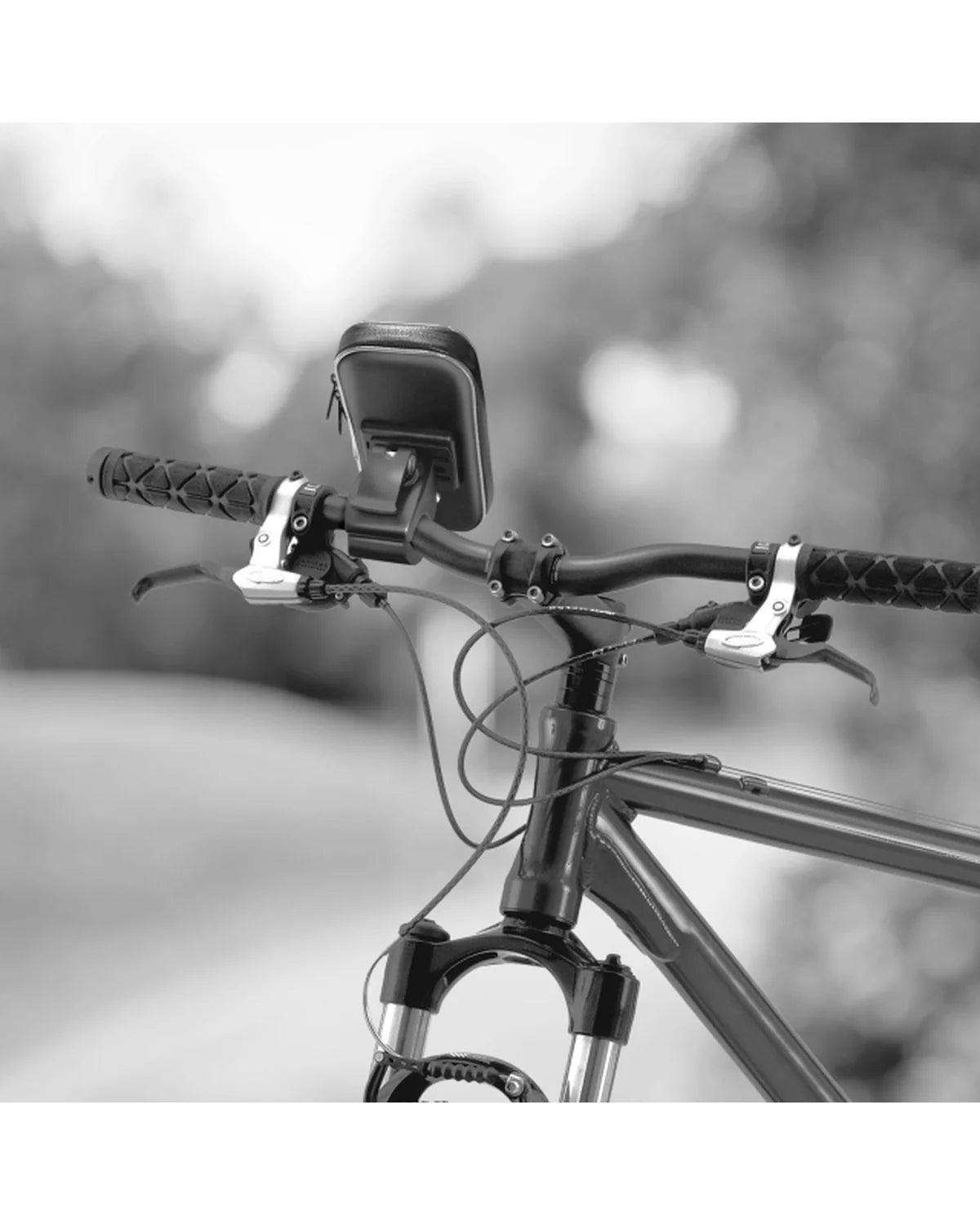 Celly FlexBike Universele Telefoonhouder voor Fiets – Zwart