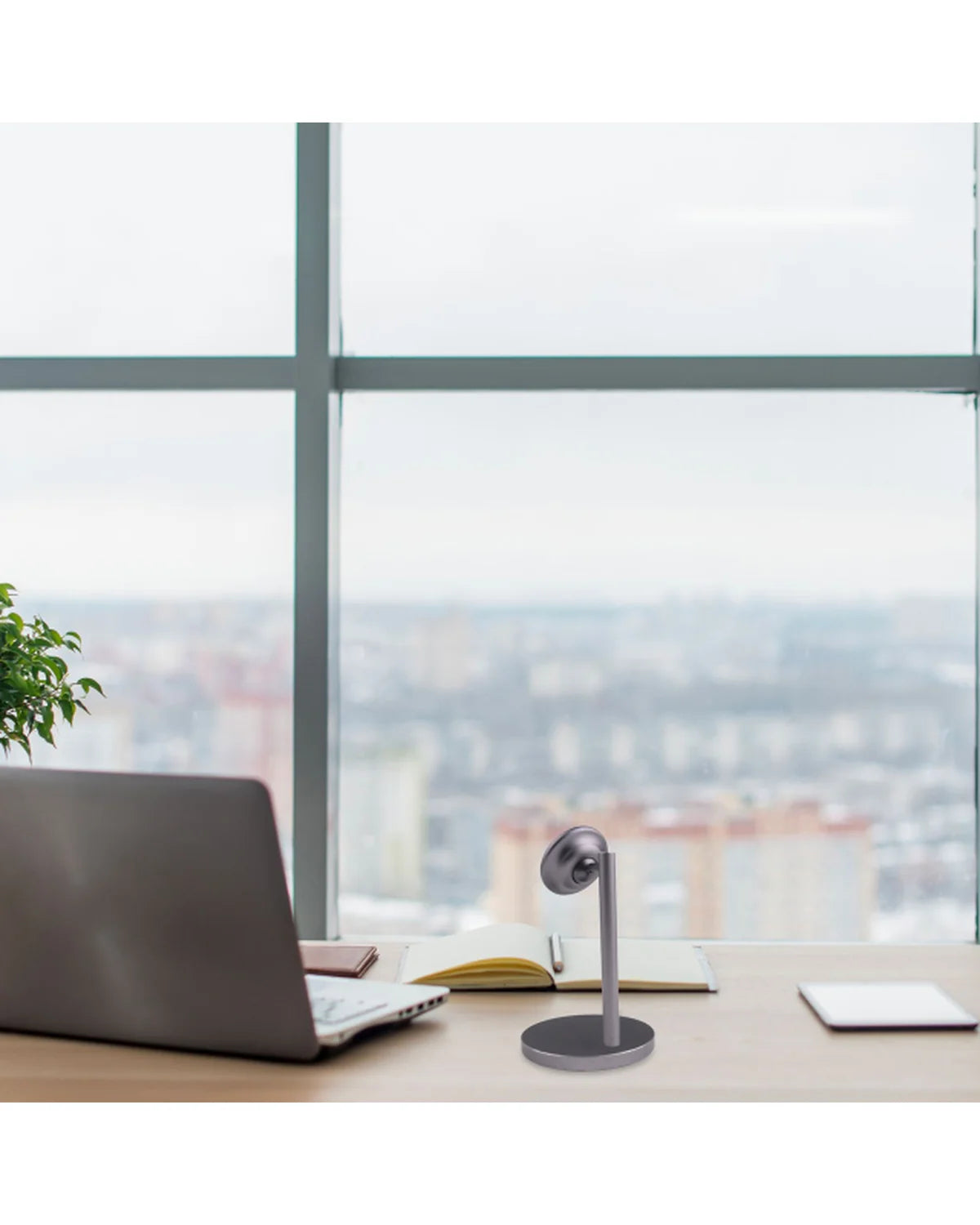 Celly GhostDesk Universele Magnetische Telefoonhouder voor Bureau – Donkergrijs