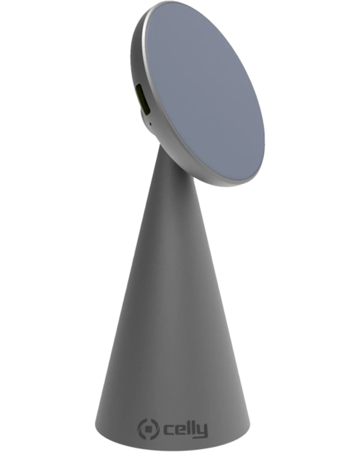 Celly MagStandCharge Draadloze MagSafe Telefoonhouder & Oplader – Grijs