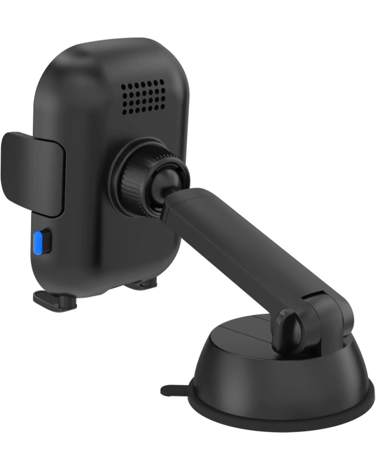 Celly MountCharge15 Draadloze Telefoonhouder & Oplader 15W – Zwart