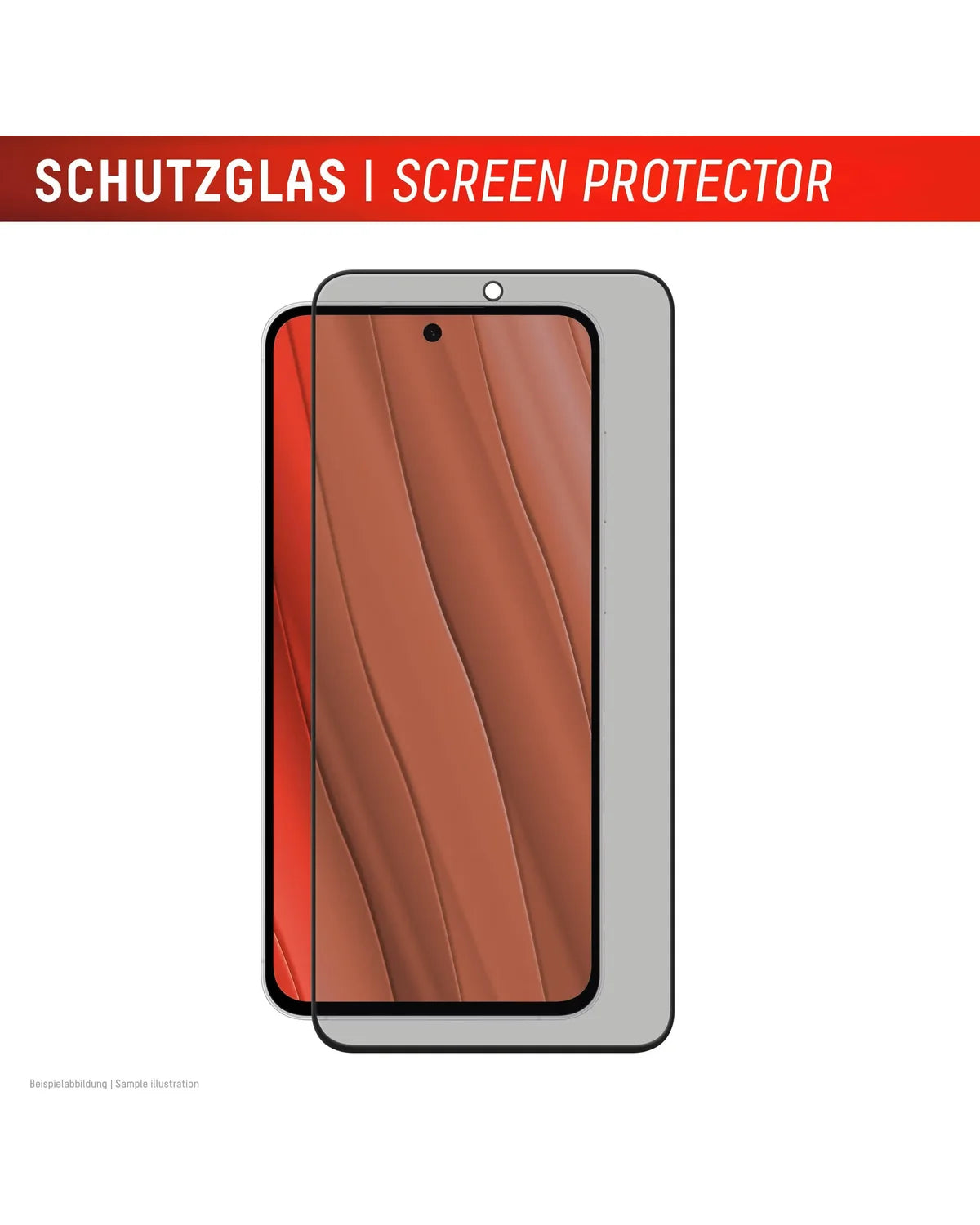 Displex Privacy Glass Full Cover Screenprotector – Samsung Galaxy S24 Fe / S25 Fe