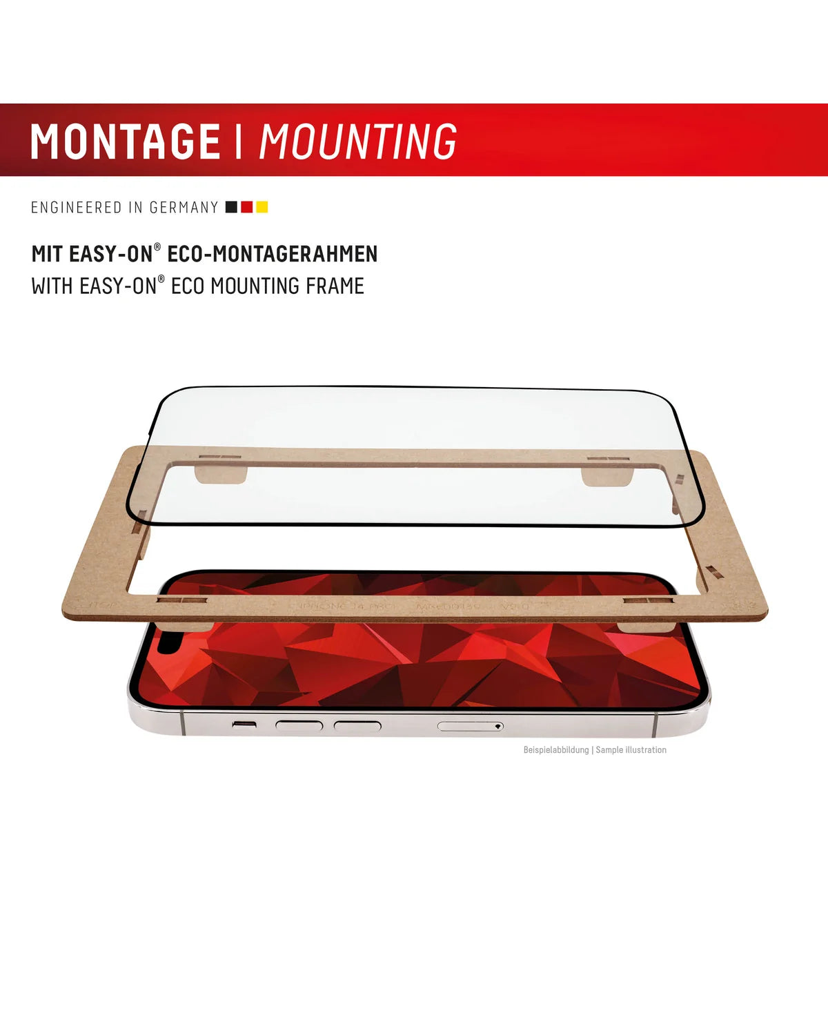 Displex Premium Glass Full Cover Anti-Reflex Screenprotector – Apple iPhone 17