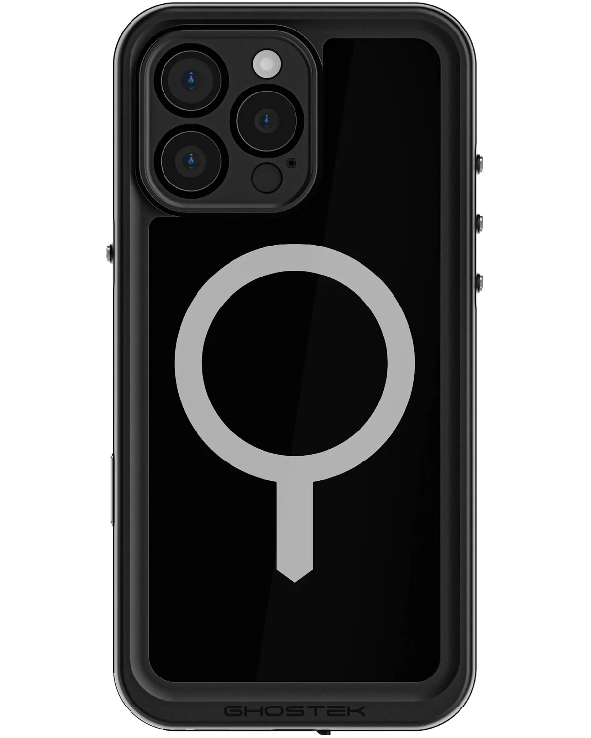 Ghostek Nautical Slim Waterproof MagSafe Case Telefoonhoesje Apple iPhone 16 Pro Max Zwart