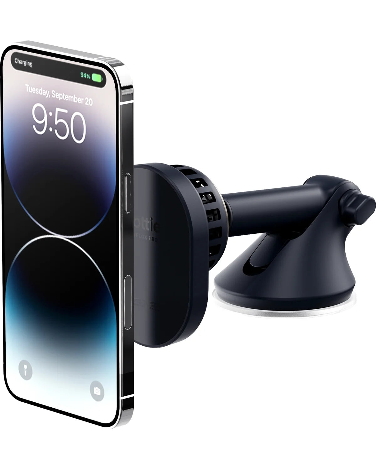 iOttie Velox Pro Draadloze Autohouder – Dashboard & Ruit – Zwart