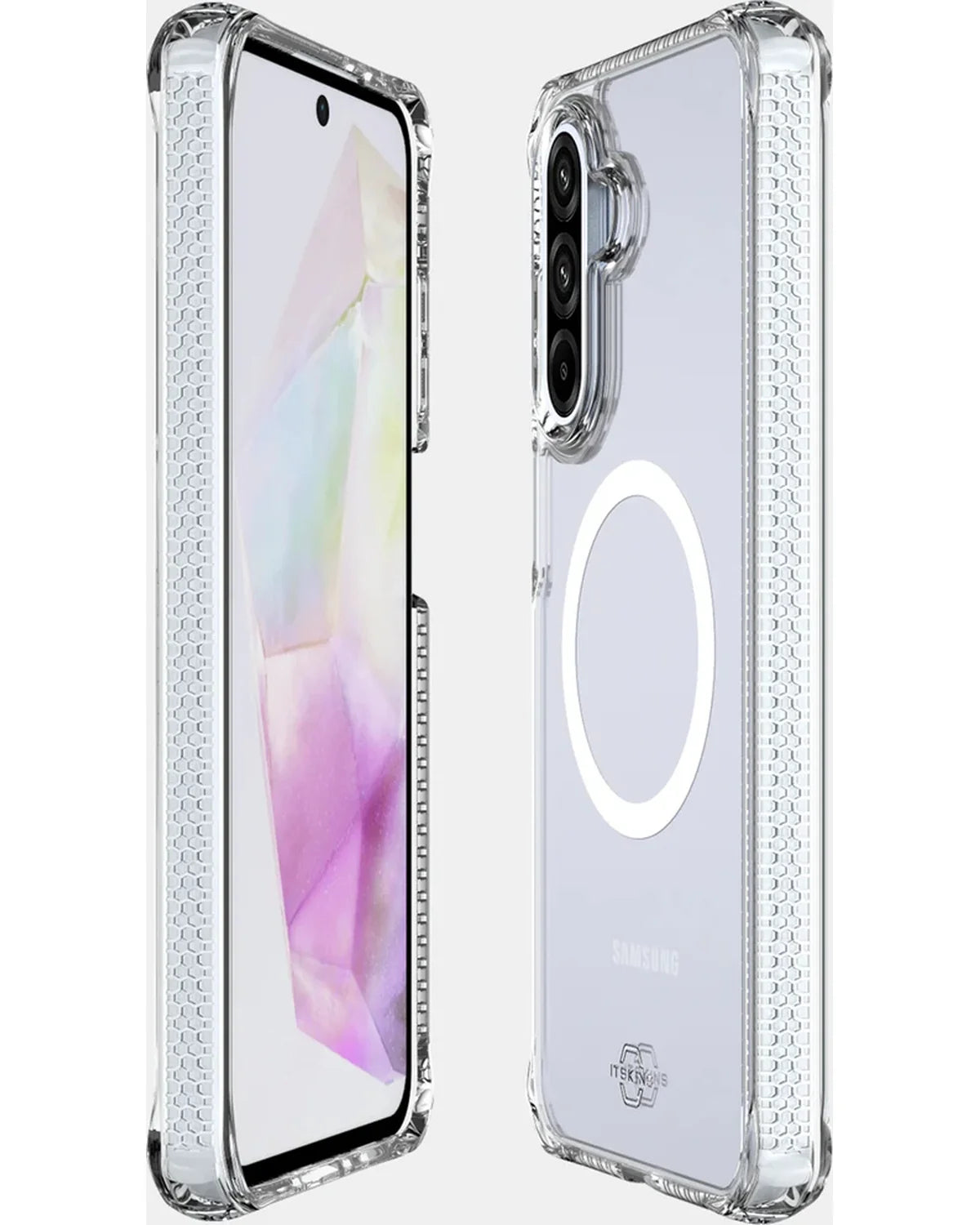 ITSKINS Level 2 Hybrid MagClear_R Hoesje – Samsung Galaxy A36 5G – Transparant