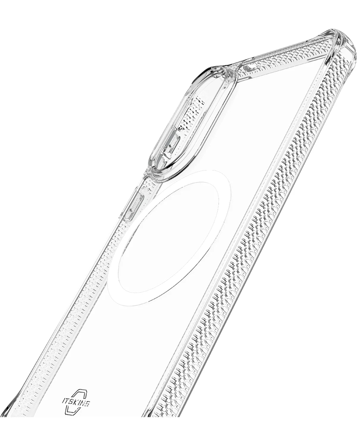 ITSKINS Level 2 Hybrid MagClear_R Hoesje – Samsung Galaxy S25 Edge 5G – Transparant