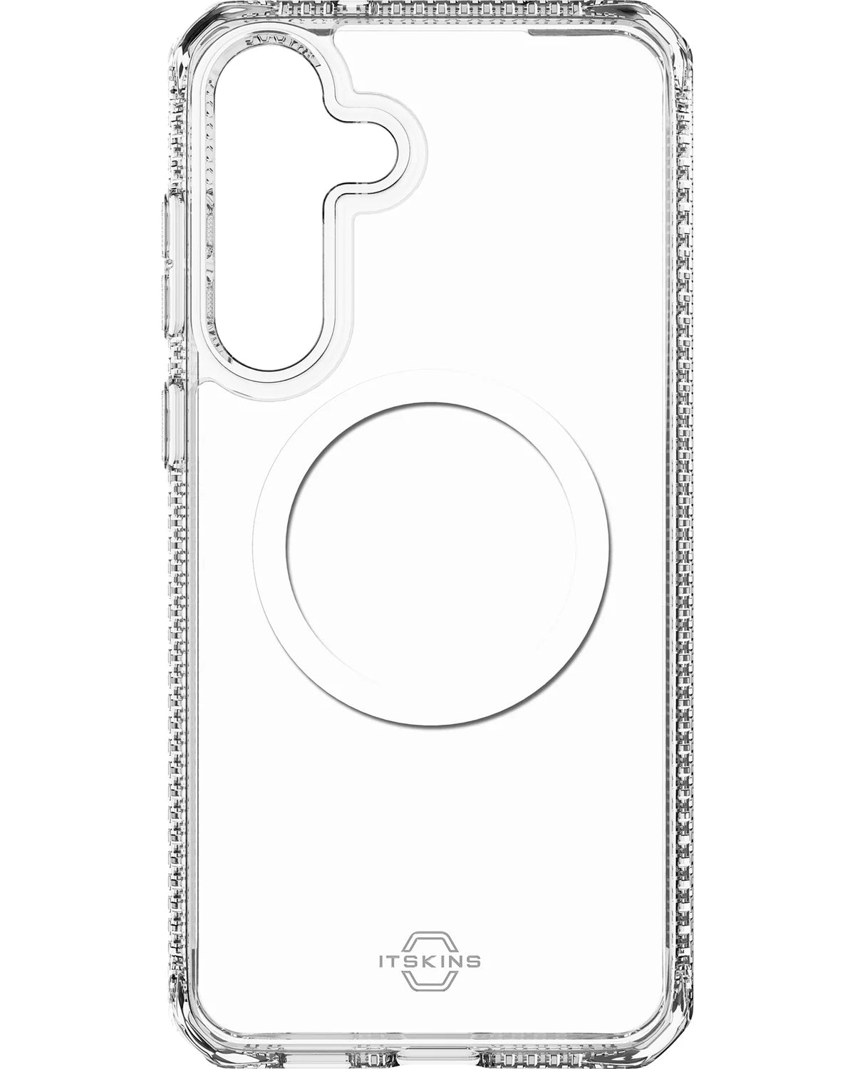 ITSKINS Level 2 Hybrid MagClear_R Hoesje – Samsung Galaxy S25 Fe – Transparant