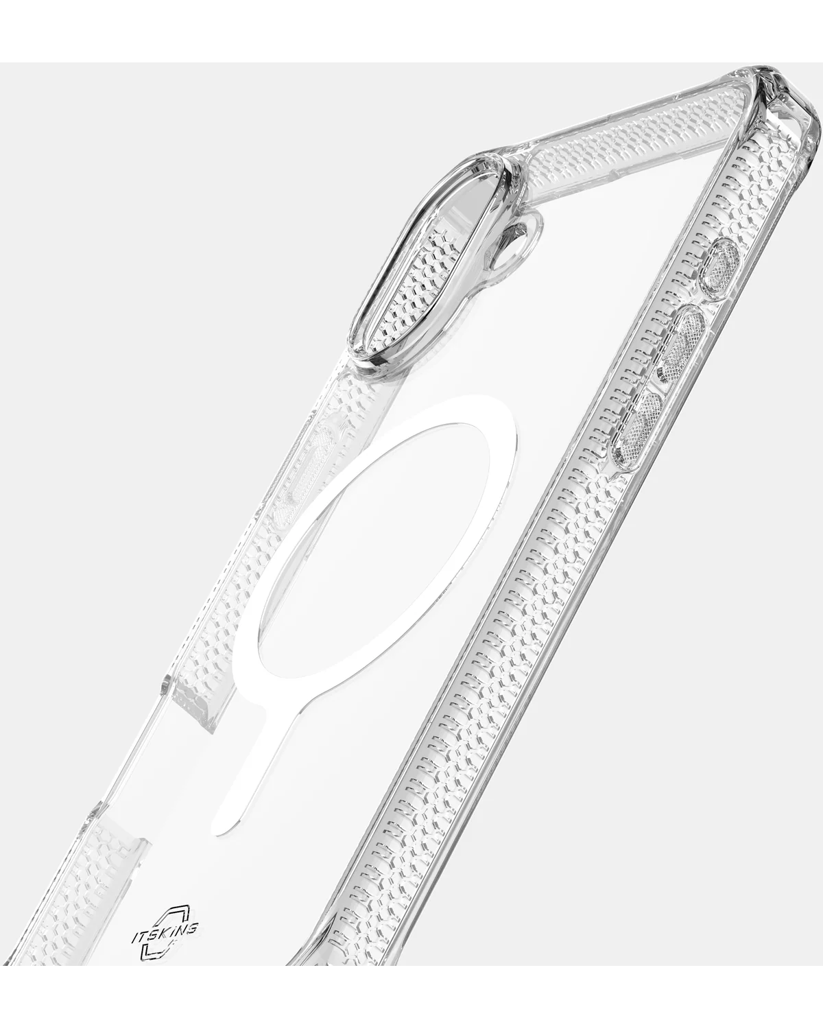 ITSKINS Level 2 HybridMagClear_R Telefoonhoesje Apple iPhone 16 Plus Transparant
