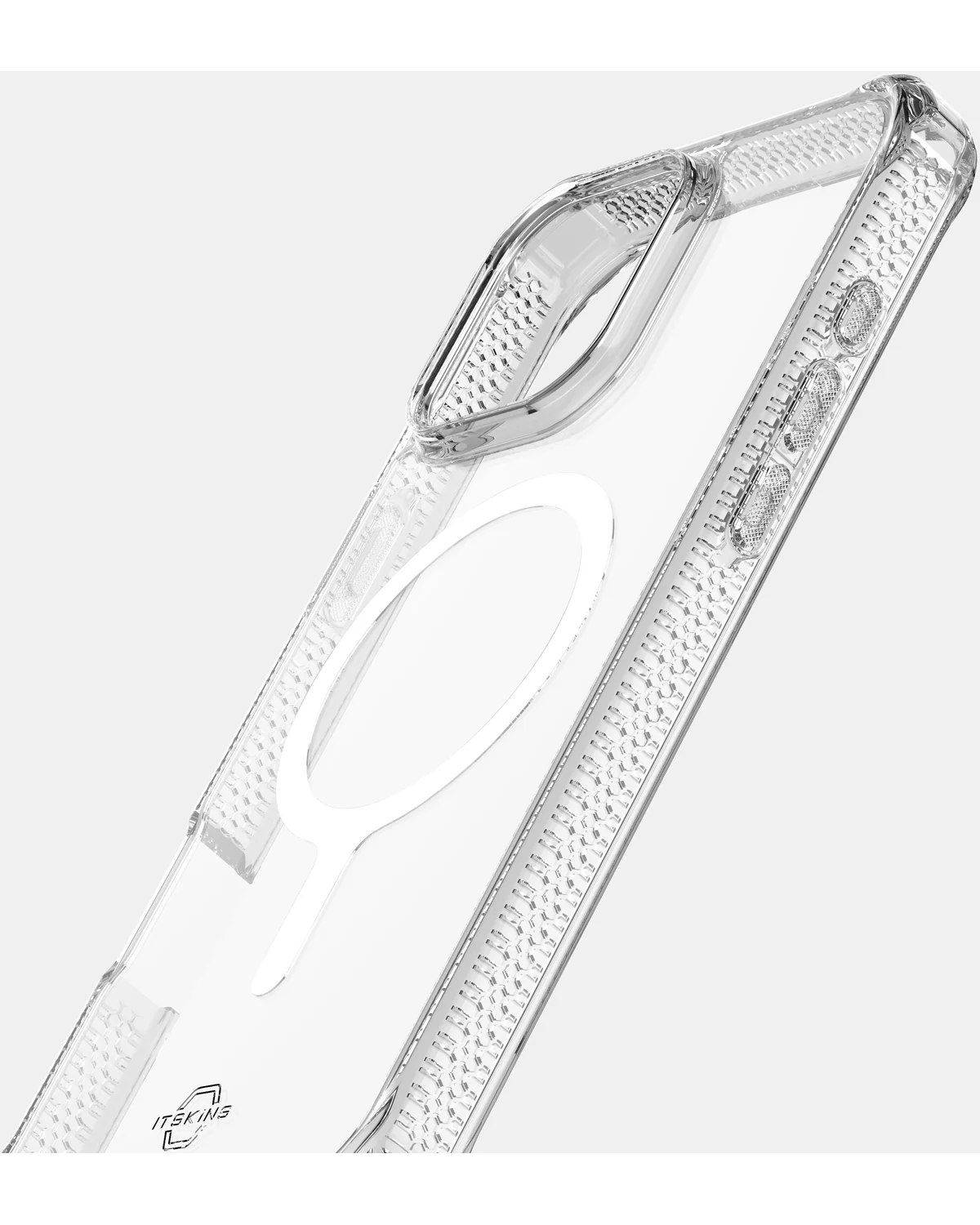 ITSKINS Level 2 HybridMagClear_R Telefoonhoesje Apple iPhone 16 Pro Max Transparant