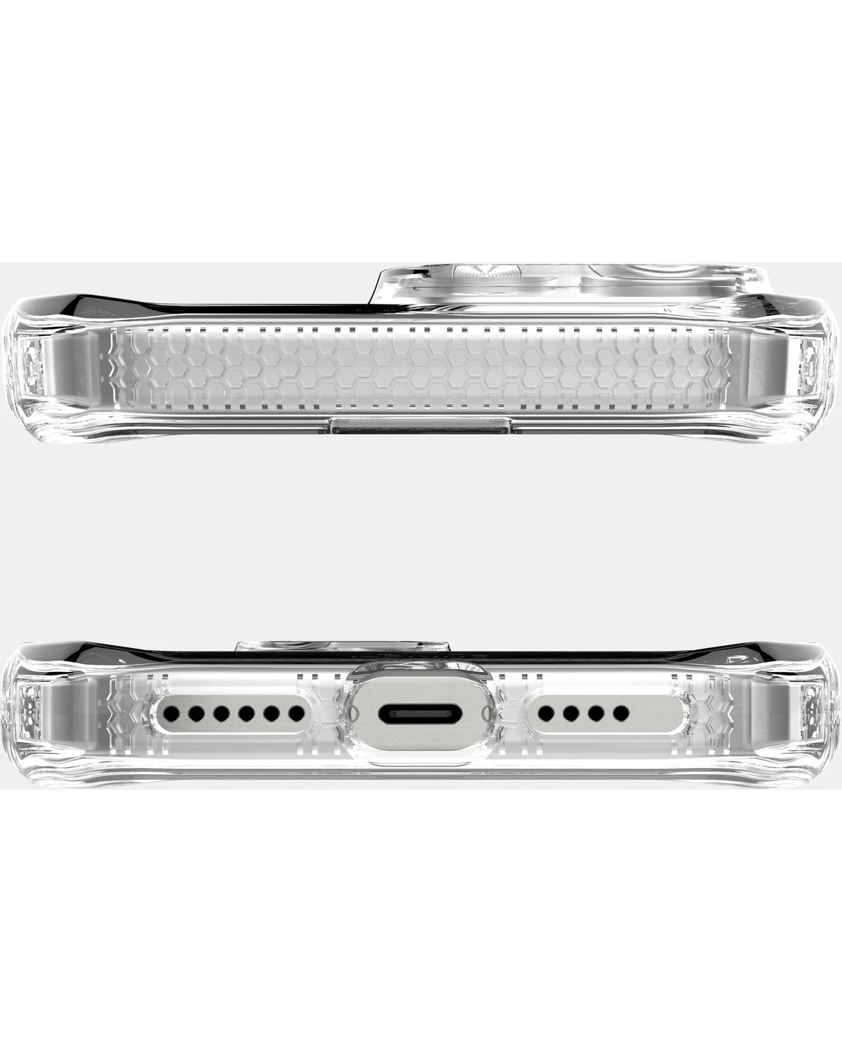 ITSKINS Level 2 HybridMagClear_R Telefoonhoesje Apple iPhone 16 Pro Transparant