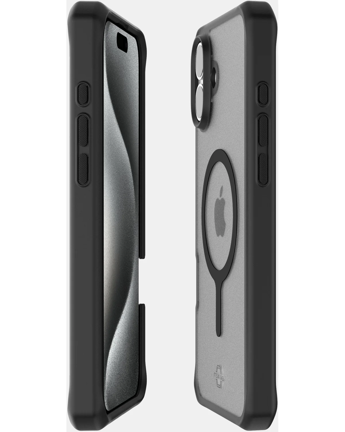 ITSKINS Level 2 HybridMagFrost_R Telefoonhoesje Apple iPhone 16 Plus Zwart