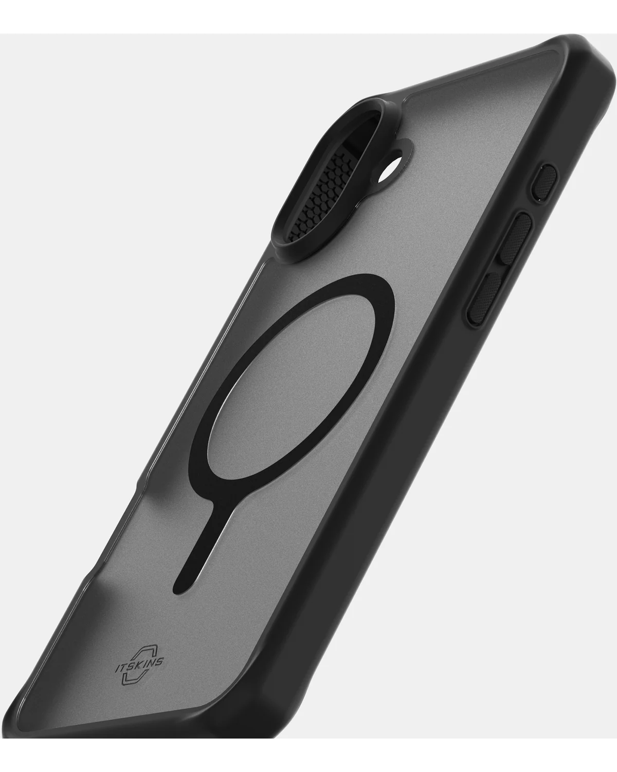 ITSKINS Level 2 HybridMagFrost_R Telefoonhoesje Apple iPhone 16 Plus Zwart