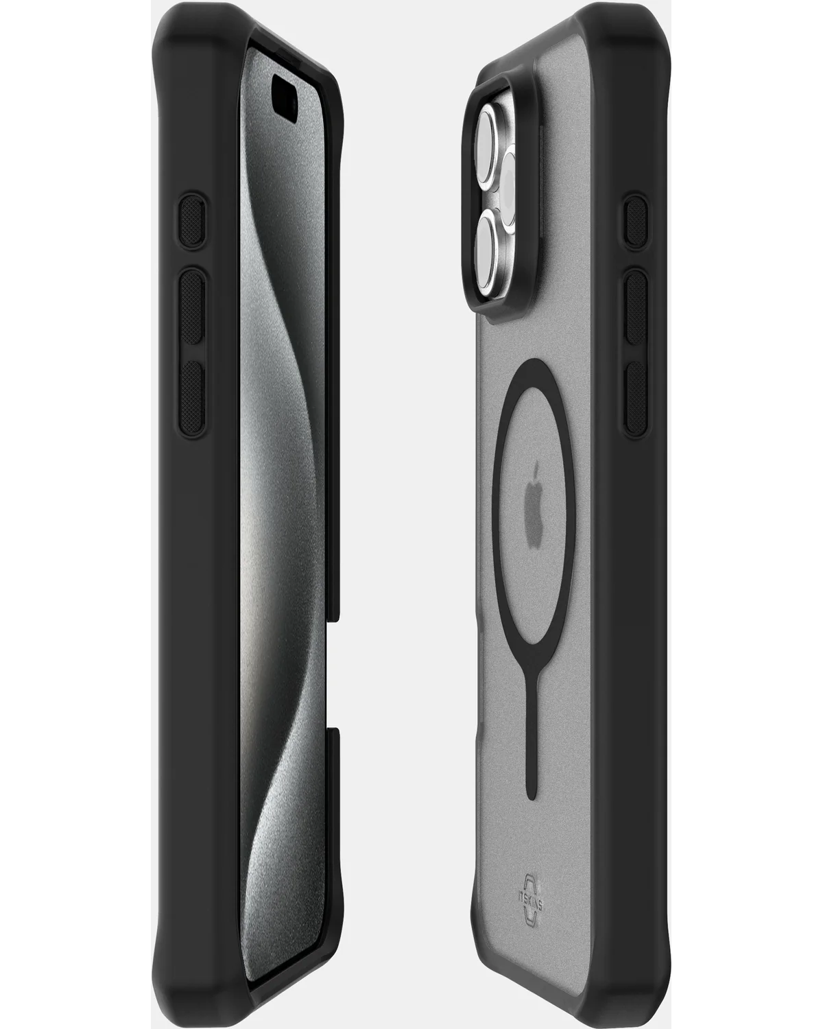 ITSKINS Level 2 HybridMagFrost_R Telefoonhoesje Apple iPhone 16 Pro Zwart