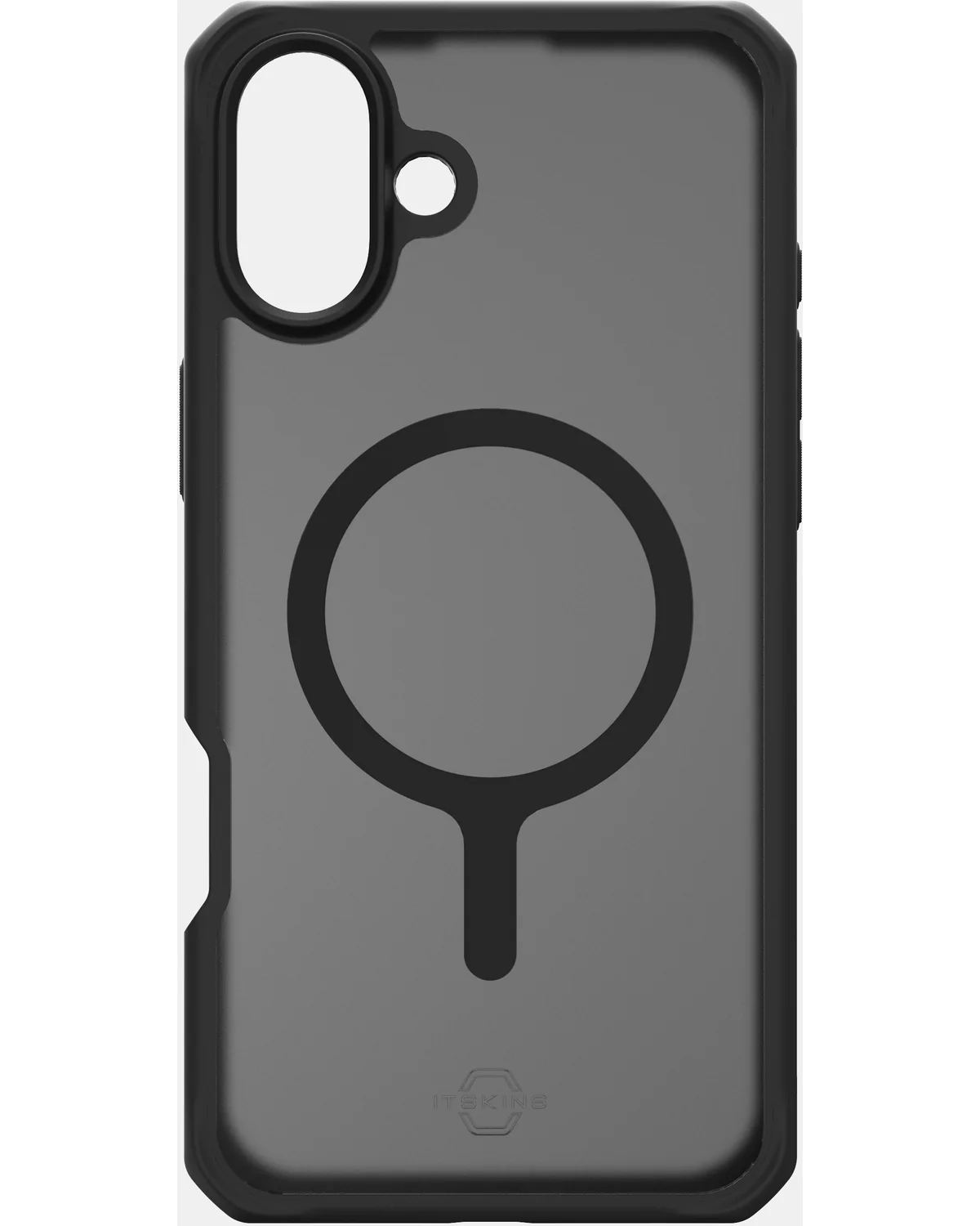 ITSKINS Level 2 HybridMagFrost_R Telefoonhoesje Apple iPhone 16 Zwart