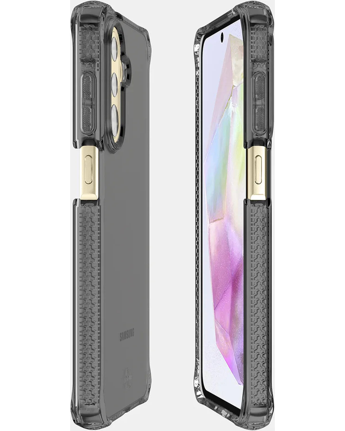 ITSKINS Level 2 SpectrumClear_R Hoesje – Samsung Galaxy A36 5G – Smoke