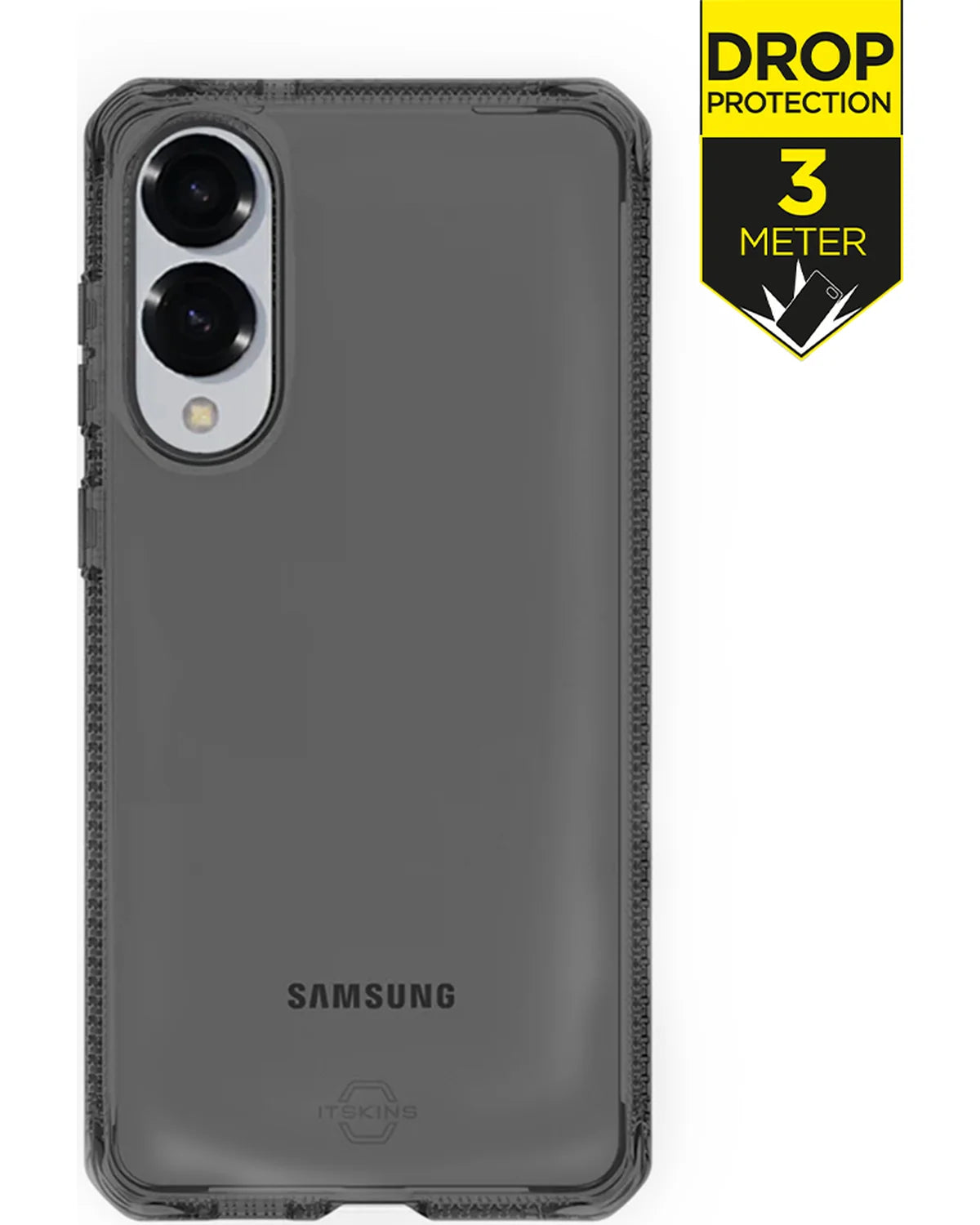 ITSKINS Level 2 SpectrumClear_R Hoesje – Samsung Galaxy S25 Edge 5G – Smoke