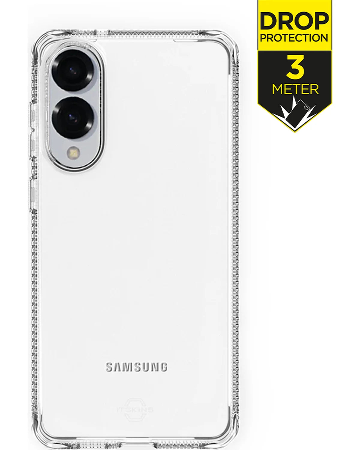 ITSKINS Level 2 SpectrumClear_R Hoesje – Samsung Galaxy S25 Edge 5G – Transparant