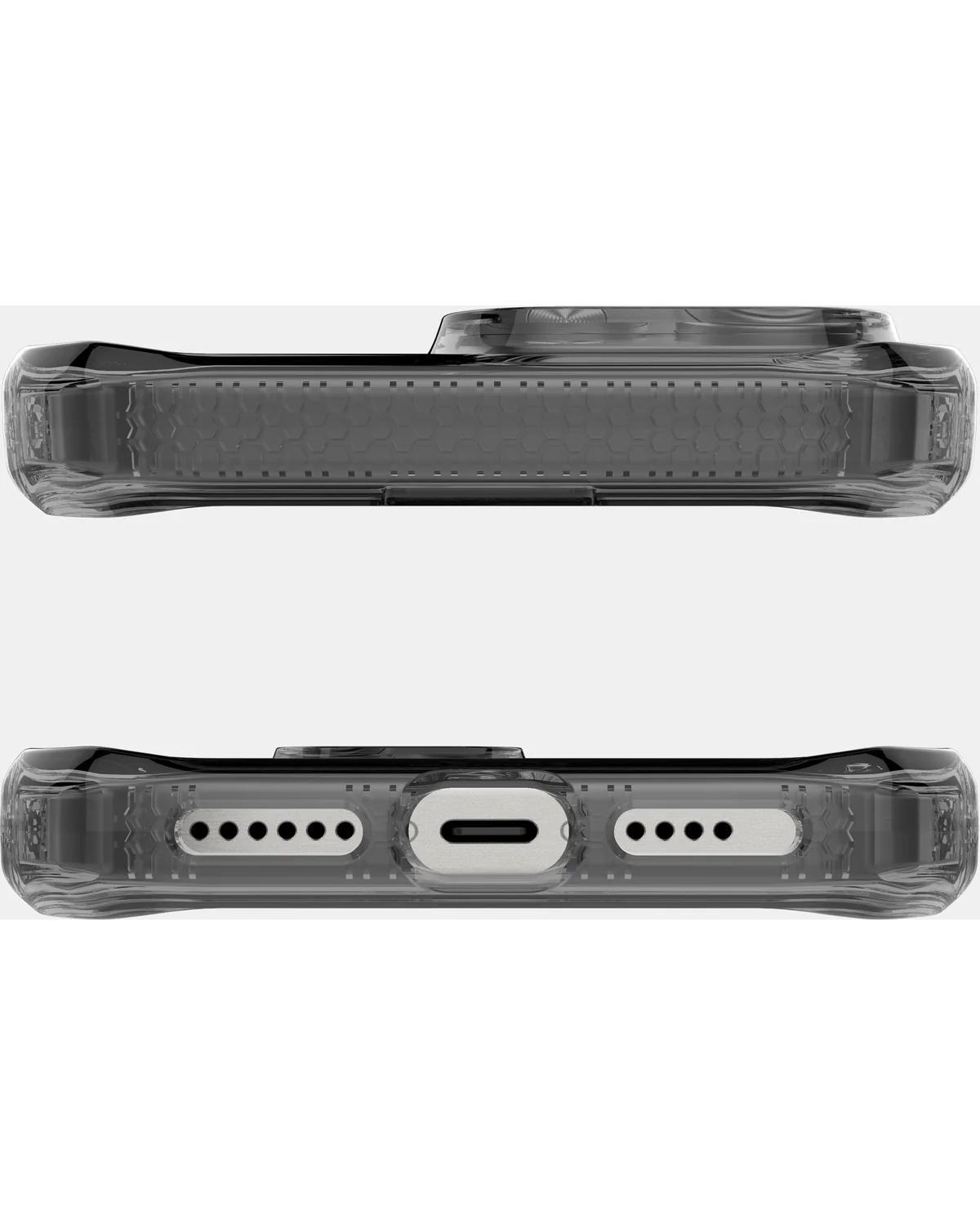 ITSKINS Level 2 SpectrumClear_R Telefoonhoesje Apple iPhone 16 Pro Smoke