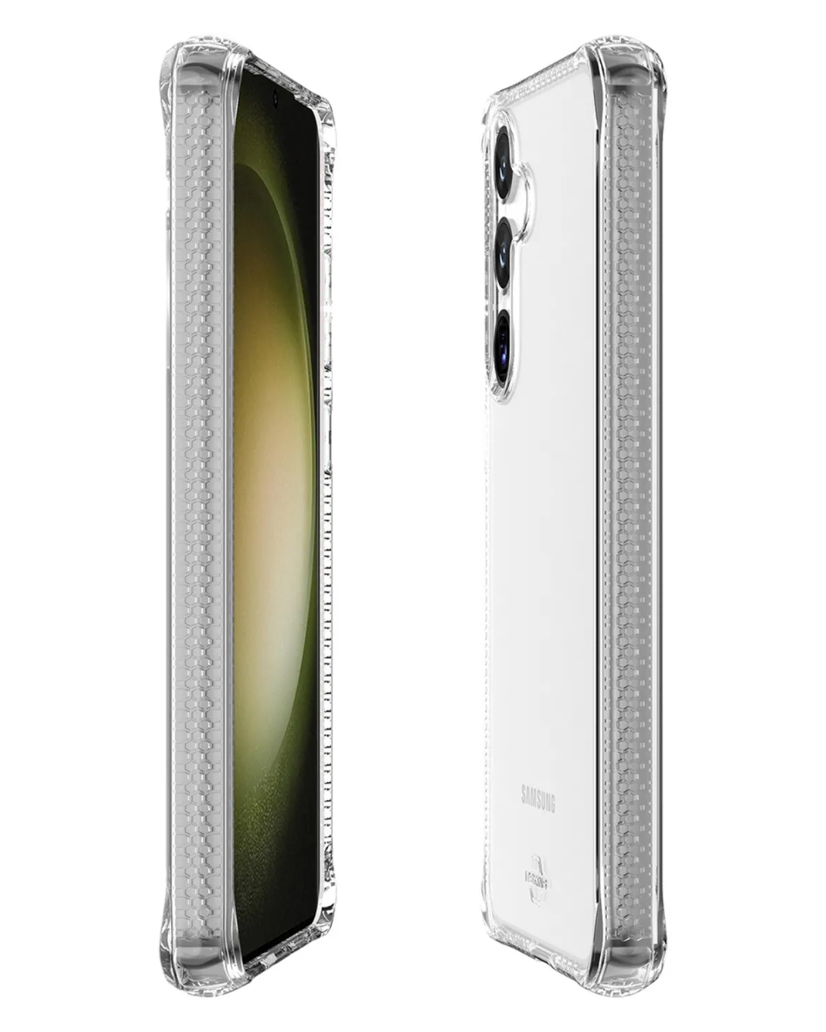 Itskins Spectrumclear_R Valbestendig Telefoonhoesje Samsung Galaxy S24 Plus Transparant