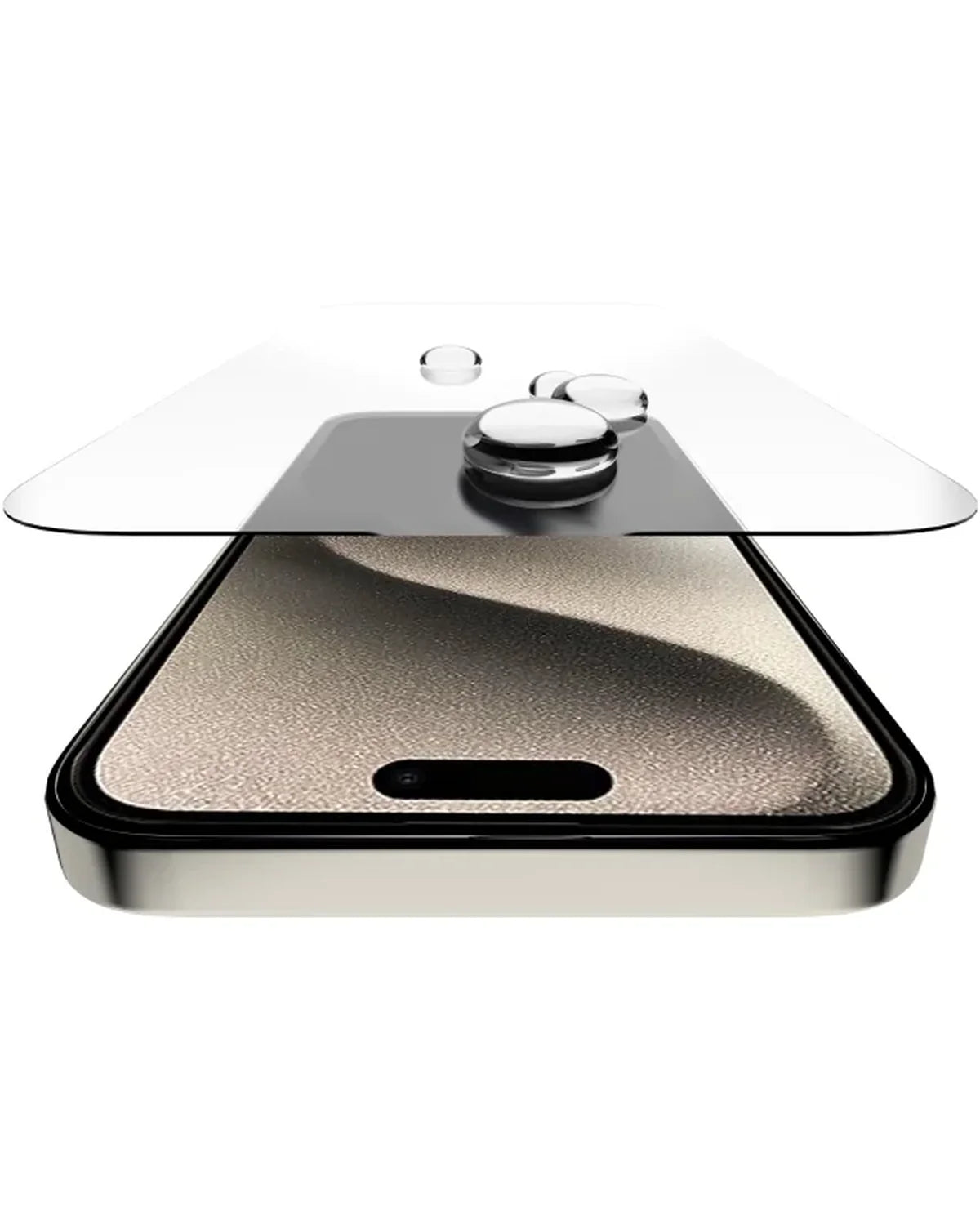 ITSKINS Supreme Glass Screenprotector with Alignment Tool Apple iPhone 15 Pro Max Clear