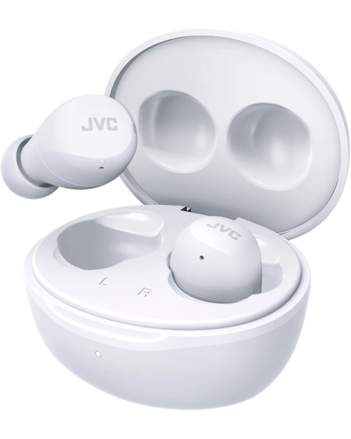 JVC HA‑A6T Gumy Mini True Wireless Bluetooth Draadloze Oordopjes – Wit