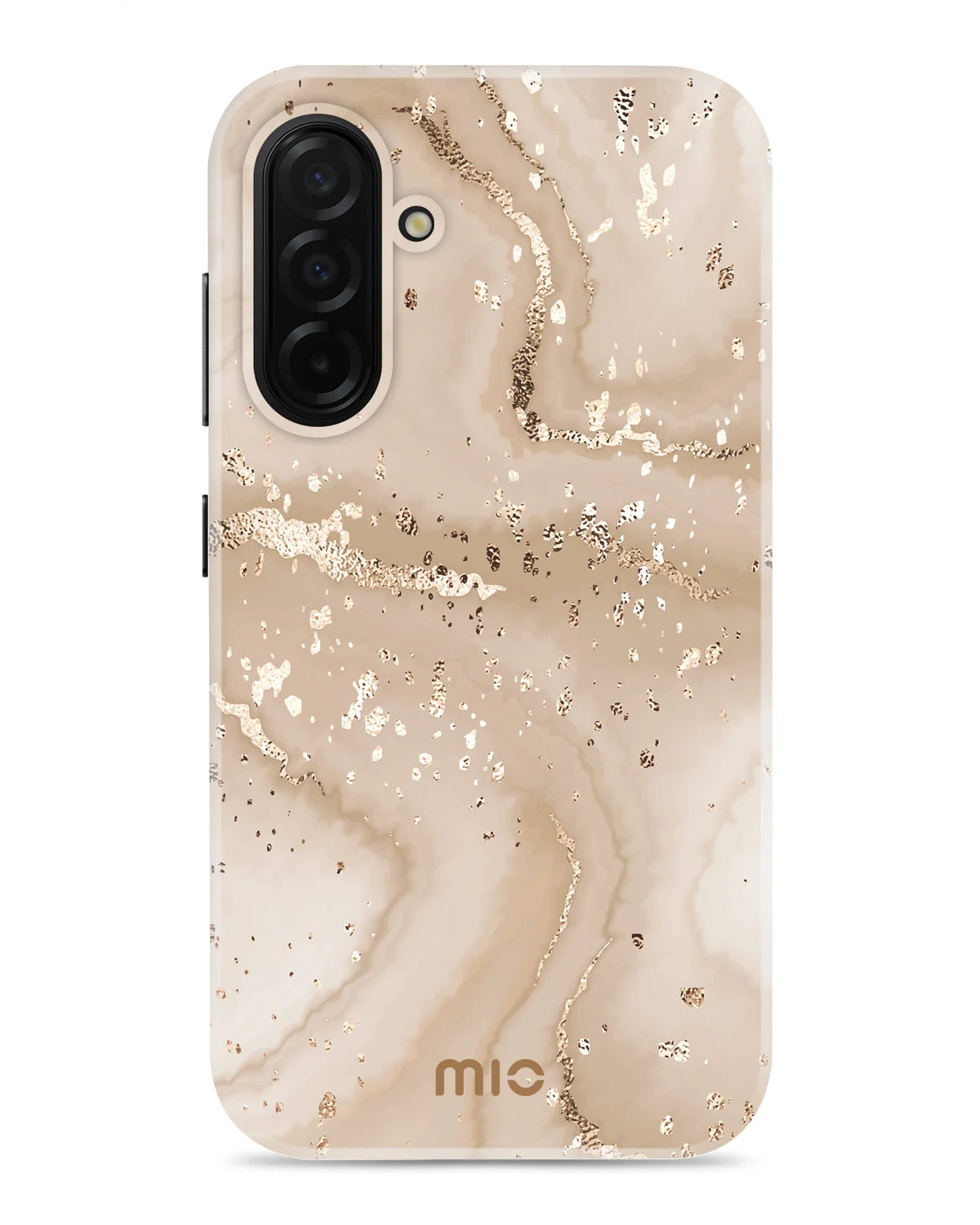 Mio by Mobilize Gold Marble MagSafe Compatibel Hoesje – Samsung Galaxy A26 5G