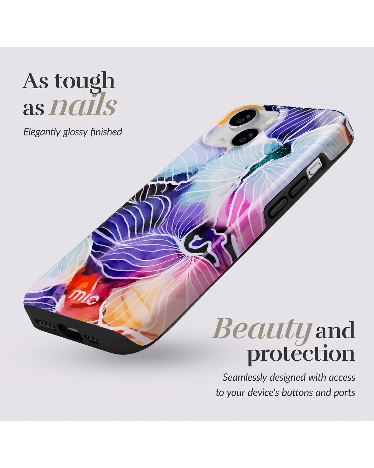 Mio By Mobilize Mio Flowers Magsafe Compatibel Telefoonhoesje – Apple iPhone 17 Pro