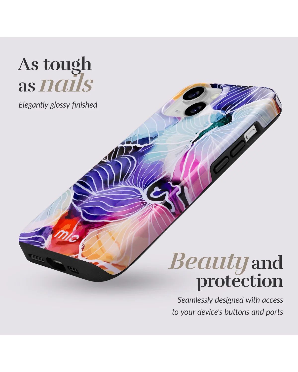 Mio By Mobilize Mio Flowers Magsafe Compatibel Telefoonhoesje Iphone 15 Plus