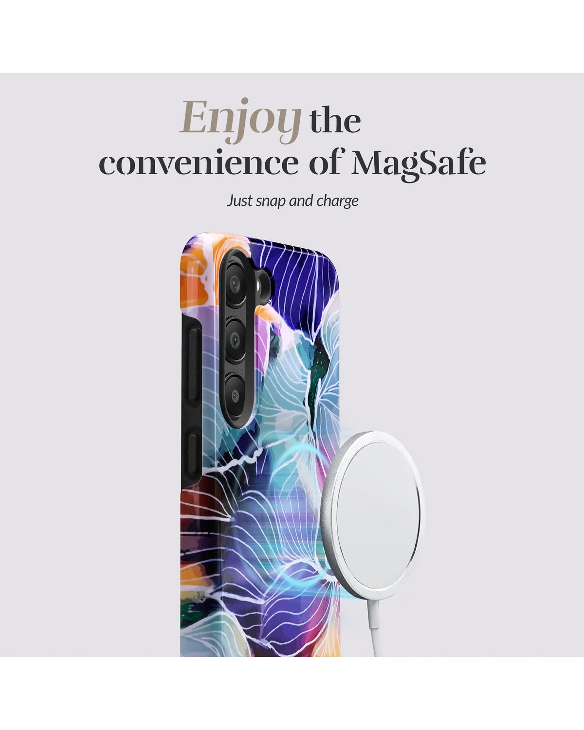 Mio By Mobilize Mio Flowers Magsafe Compatibel Telefoonhoesje – Samsung Galaxy S25 Plus 5G