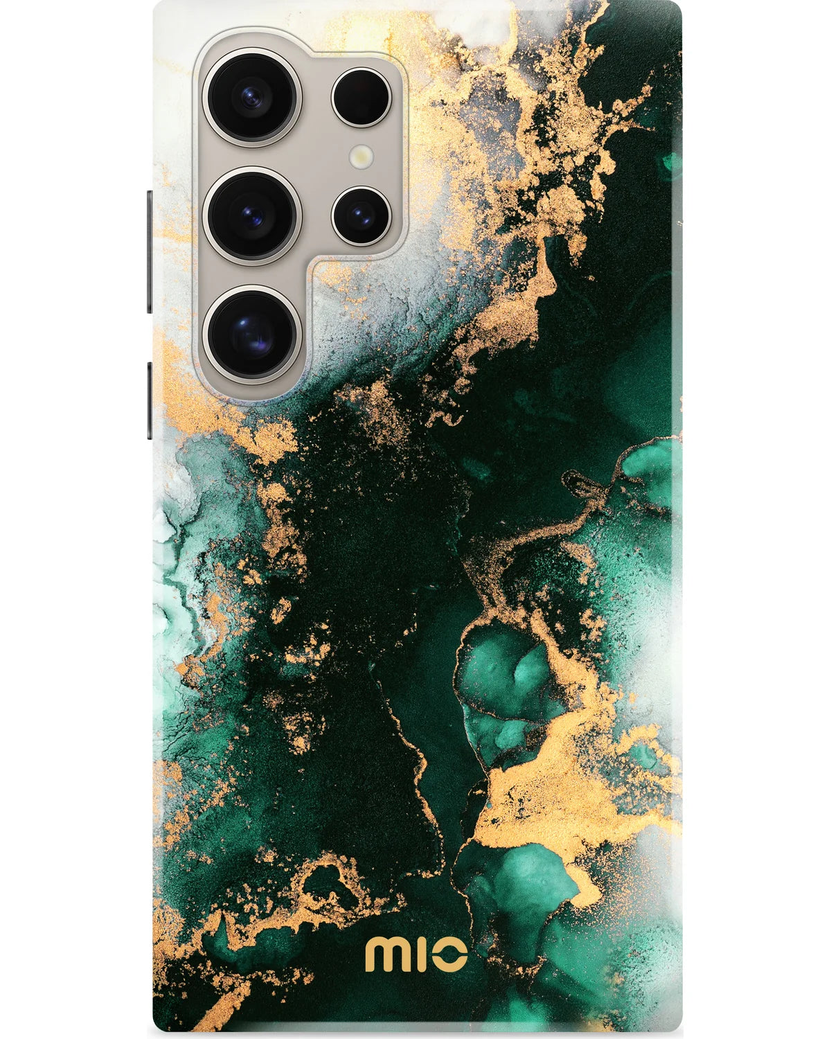 Mio By Mobilize Mio Green Marble Magsafe Compatibel Telefoonhoesje – Samsung Galaxy S24 Ultra 5G