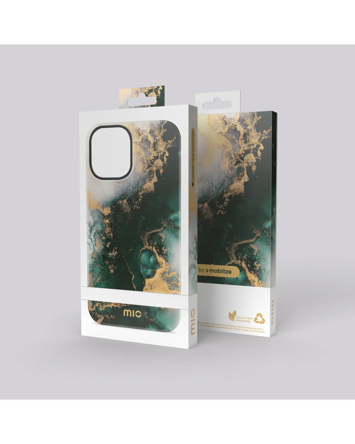 Mio By Mobilize Mio Green Marble Magsafe Compatibel Telefoonhoesje – Samsung Galaxy S25 Plus 5G