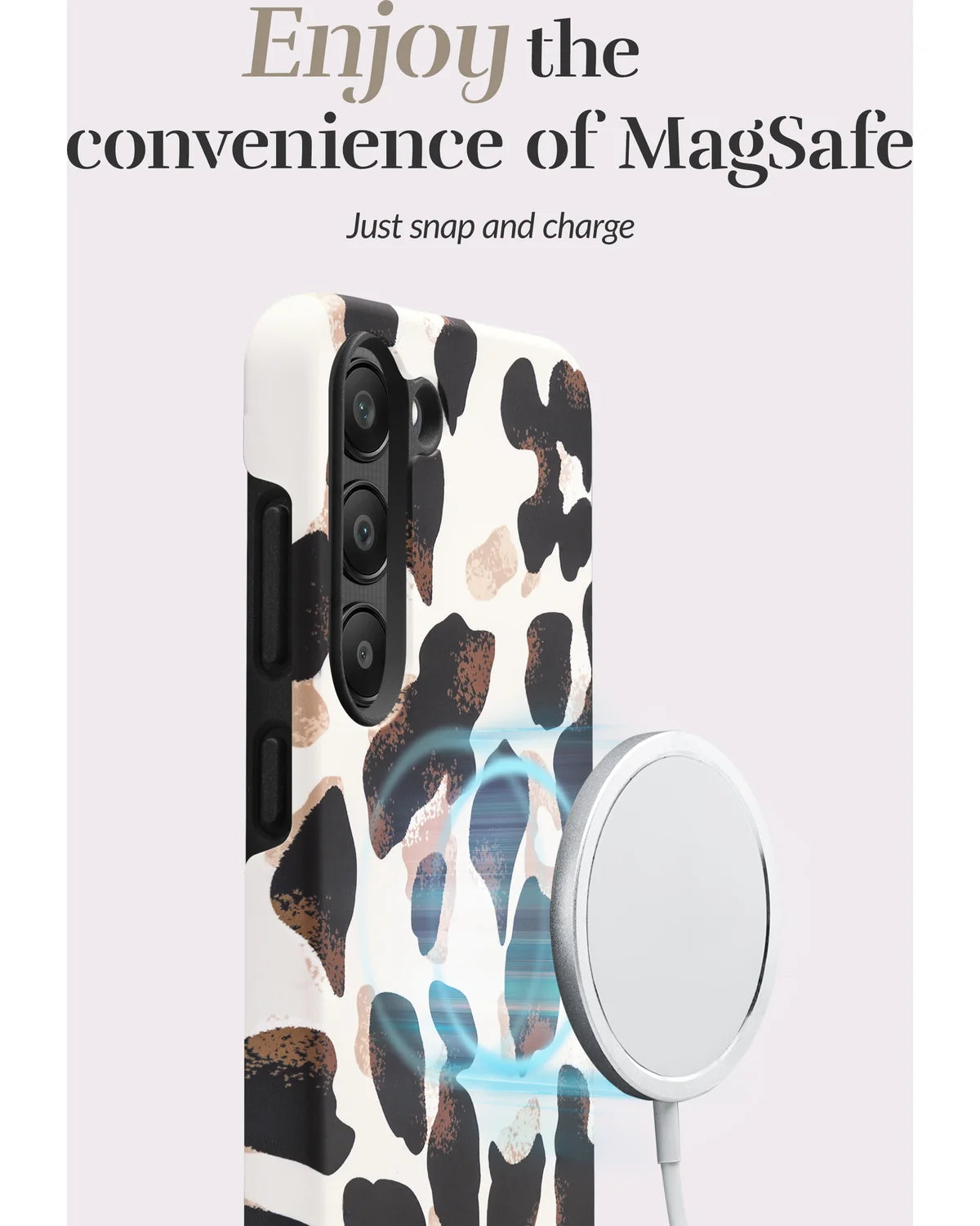 Mio By Mobilize Mio Leopard Magsafe Compatibel Telefoonhoesje – Samsung Galaxy S24 Plus 5G